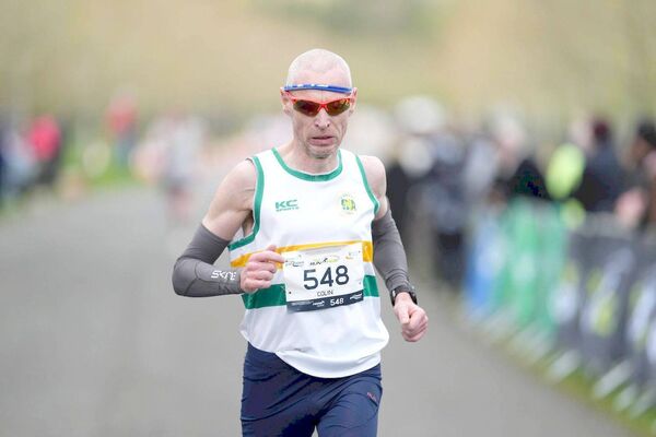 Colin Coyne competing in the National 10Km in the Phoenix Park