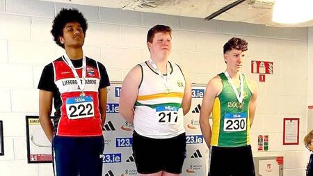 National gold for Crosby as juveniles shine in Athlone 