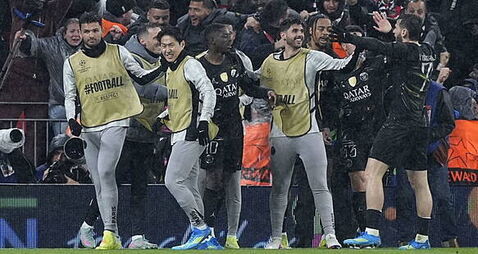 Liverpool’s Champions League hopes ended by Paris St Germain