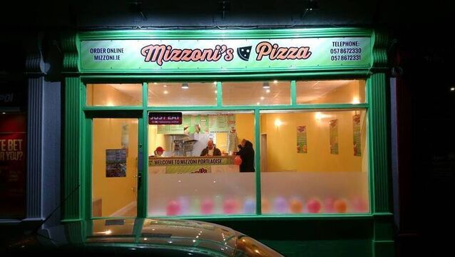 <p>Mizzoni's Pizza Portlaoise.</p>