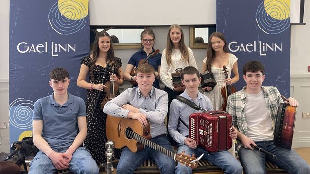 <p>The traditional group Neart, one of two teams with members from Laois who took part in Siansa Gael Linn 2026.</p>