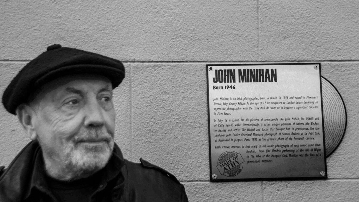 Photographer John Minihan: From Athy to international fame 