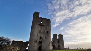 <p>Ballyadams Castle is one of the momumnents earmarked for funding </p>