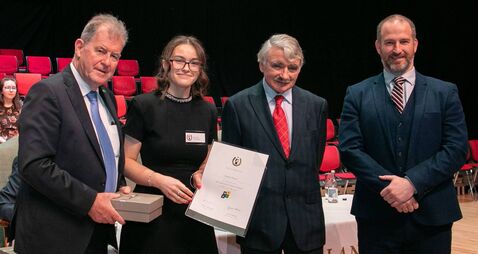 Two Laois students receive prestigious All Ireland Scholarship