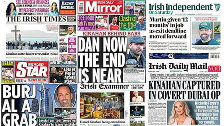 What the papers say: Saturday's front pages