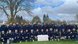 <p>Some of the local golfers who have raised 55,000 which they split between the Cuisle Cancer Centre and the Kolbe Special School over the last 10 years Photos: Stan Henderson </p>