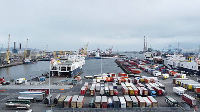 Clean-up operation ongoing after oil spill at Dublin Port