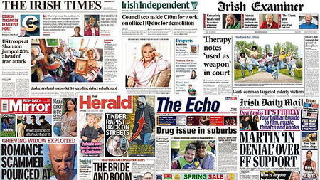 What the papers say: Friday's front pages