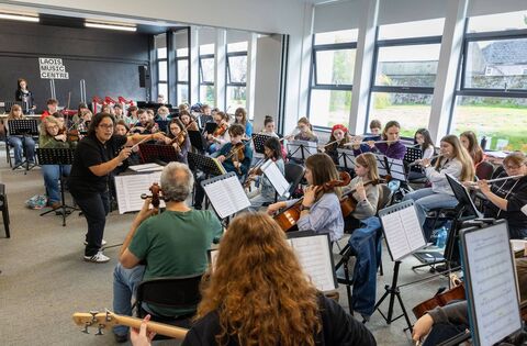 BOP to the beat of Laois Music Generation's new orchestral sound