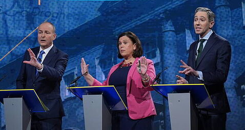 Harris now most secure of main party leaders amid Fianna Fáil/Sinn Féin unrest