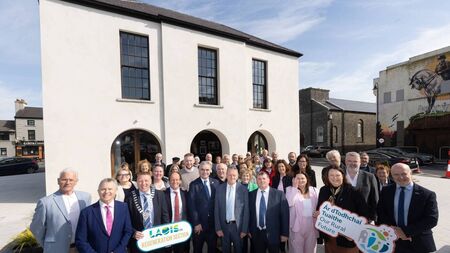 Minister opens five Laois community projects on whistle stop visit
