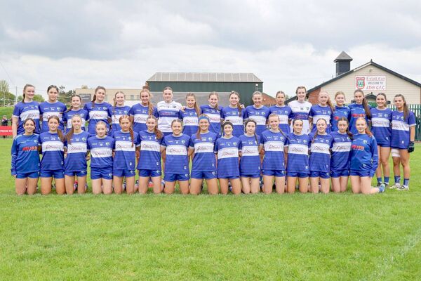 Laois LGFA minor team which defeated Westmeath in Athy on Sunday to retain their Leinster 'B' title 	 Photo: Paul Dargan