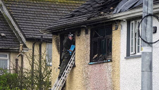 Three men arrested as part of investigation into Edenderry house fire