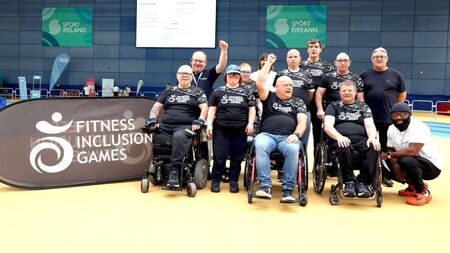 Portlaoise athletes competing at Fitness Inclusion Games