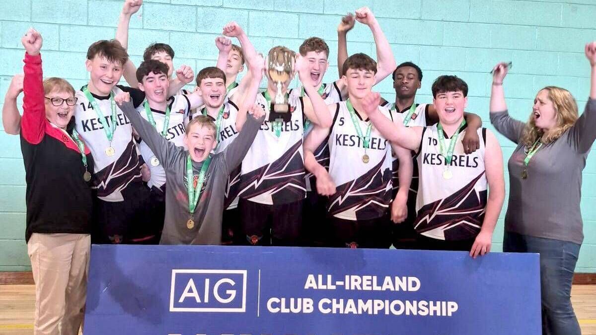 Kestrels top C Division in Under-16 Boys All-Ireland Club Championship