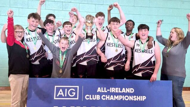 Kestrels top C Division in Under-16 Boys All-Ireland Club Championship 