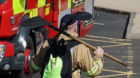 Firefighters respond to several gorse fires in Co Fermanagh