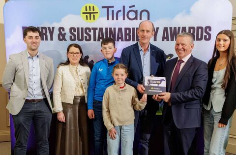 Three Laois family farms win Tirlán awards
