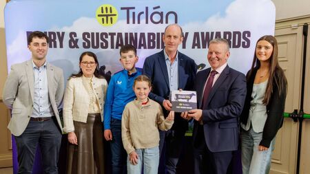 Three Laois family farms win Tirlán awards