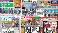 What the papers say: Sunday's front pages