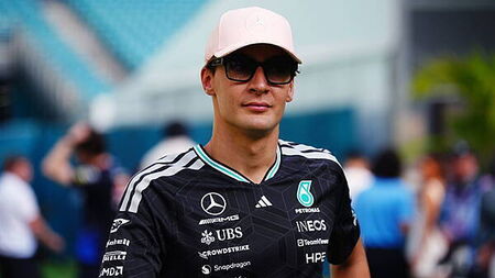 George Russell relaxed about Kimi Antonelli’s superior early-season pace