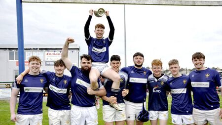 Portlaoise survive a nail-biting finish to claim the Michael Dunne Cup