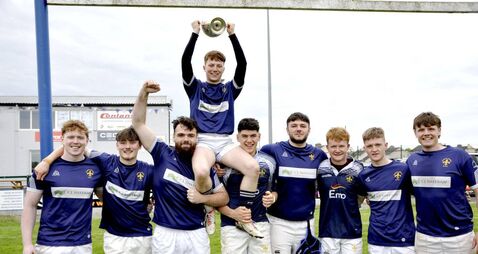 Portlaoise survive a nail-biting finish to claim the Michael Dunne Cup 