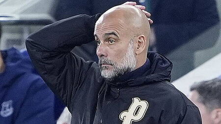 Pep Guardiola vows Man City will not let up in title fight despite Everton draw
