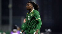 Young Benfica forward among new names in Ireland squad