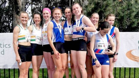 Silver for St Abban’s women at National Road Relays
