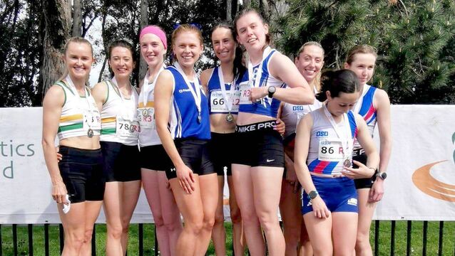 Silver for St Abban’s women at National Road Relays