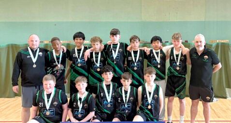 Portlaoise Panthers scoop silver in the top-tier at Under 14 Boys AICCs 