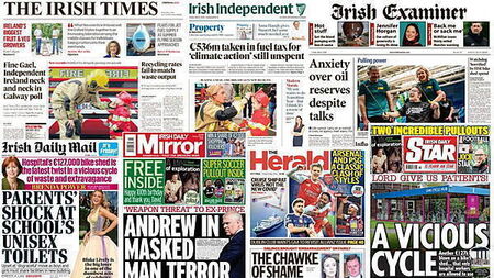 What the papers say: Friday's front pages