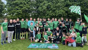 <p>The celebrations in full flow in Stradbally. </p> <p>The celebrations in full flow in Stradbally. </p>