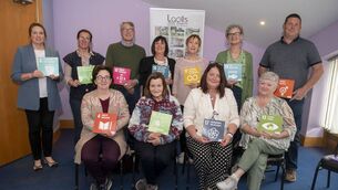 <p>Laois Tidy Towns Delegates with Suzanne Dempsey, Patricia Phelan Niamh Brennan</p>
