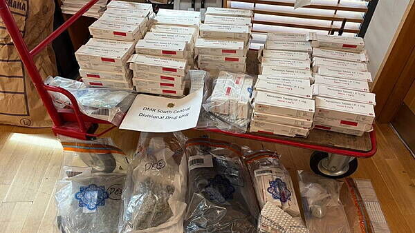 Man and woman arrested after €198k of controlled drugs seized in Co Dublin