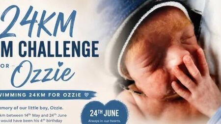 Laois mum to swim 24km in memory of baby son