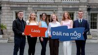 Six Laois students attend Dáil na nÓg