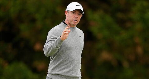 Rory McIlroy ‘right in the tournament’ after tough start to US PGA Championship