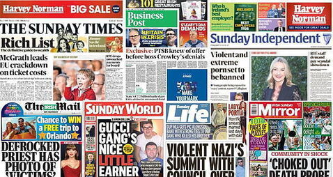 What the papers say: Sunday's front pages
