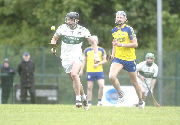 Portlaoise's John Mark Foley breaking against Abbeyleix on Sunday Photo: Denis Byrne