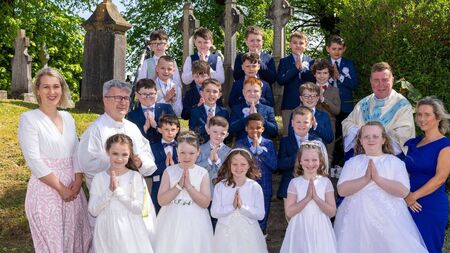 First Holy Communion Day in Abbeyleix