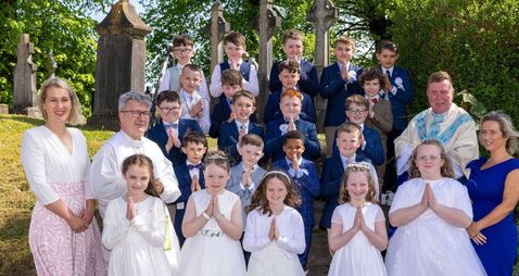 First Holy Communion Day in Abbeyleix
