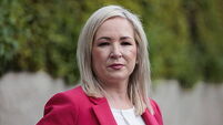 Michelle O’Neill urged to ensure removal of clip targeting DUP MLA