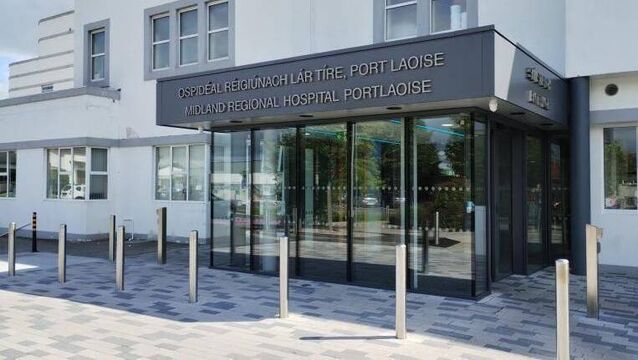 <p>Midlands Regional Hospital Portlaoise.</p>