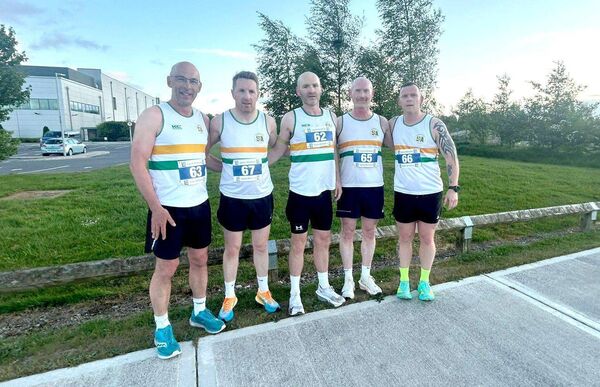 The St Abbans Men's team who competed in Portlaoise on Wednesday night The St Abbans Men's team who competed in Portlaoise on Wednesday night