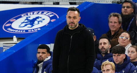 Roberto De Zerbi refused to be drawn on late penalty claim for Tottenham
