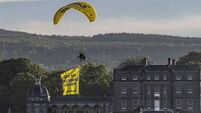 Protest in Kilkenny over US billionaire investment in Waterford Airport