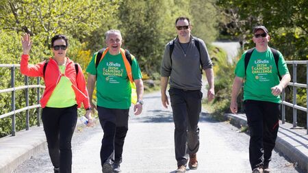 Laois supermarket owner's walk to raise funds for charity