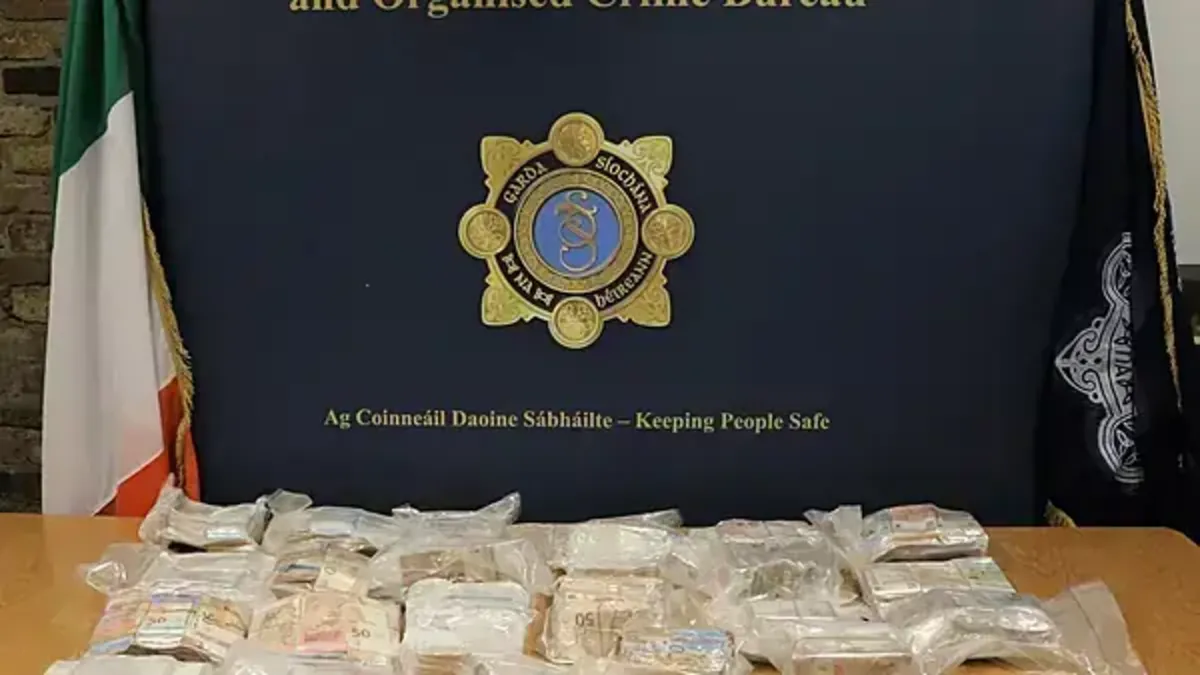 Logistics boss jailed after €1.2m cash haul intercepted on M7